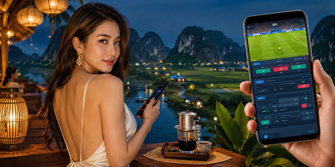 Người chơi tại Vietnam sử dụng ứng dụng cá cược trên điện thoại Android